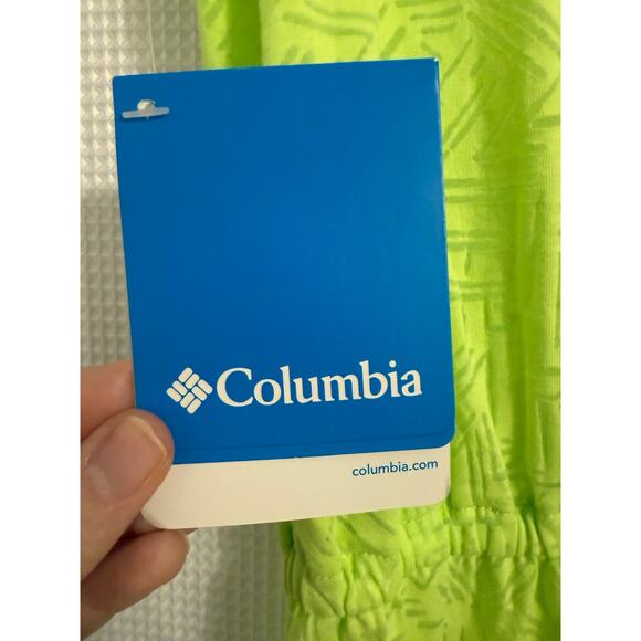 Columbia NWT Women's S See Through You Sheer Burnout Peplum Short Sleeve Top - Picture 7 of 11